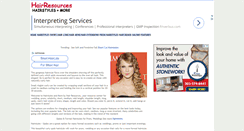 Desktop Screenshot of hairresources.com